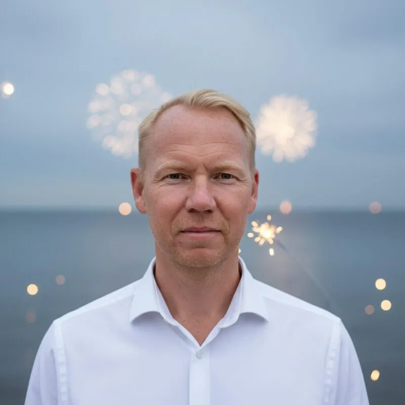 Porträtt av Johan Söderman, Art Director & Project Leader på JS Sverige
